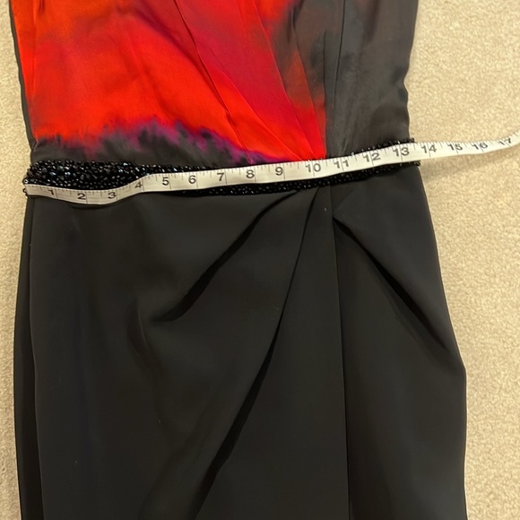 Rene Ruiz gown size 2 NWOT mermaid style with black whine stone - Picture 7 of 9